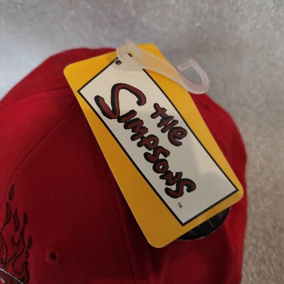 The Simpsons Moes Tavern Flaming Moe 2004 Hat Fire Made It Better - Picture 4 of 10